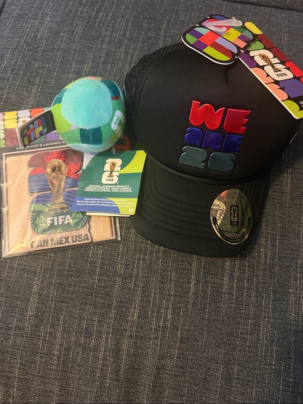 FIFA World Cup 2026 Official Licensed Merchandise trucker hat, icon magnets ⚽️